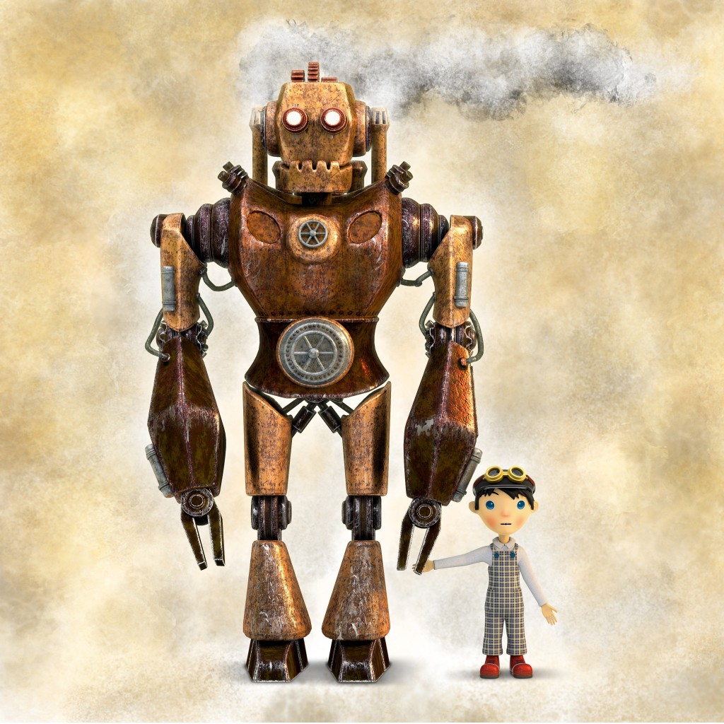 Steam robo and boy preview image 1